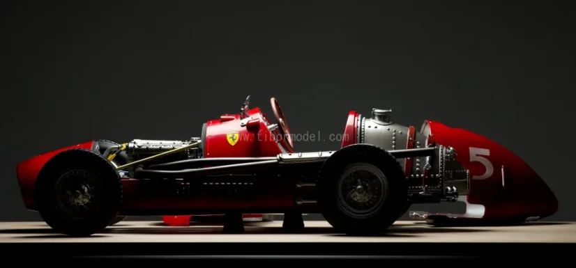 Ferrari 500 F2 - Alberto Ascari (1953) Silverstone, 1:8 měřítko