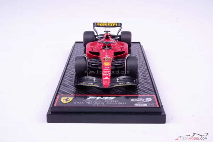 Ferrari F1-75 - Charles Leclerc (2022), VC Talianska, 1:43 BBR