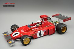 Ferrari 312B3 - Arturo Merzario (1973), VC Rakouska, s figurkou pilota 1:18 Tecnomodel