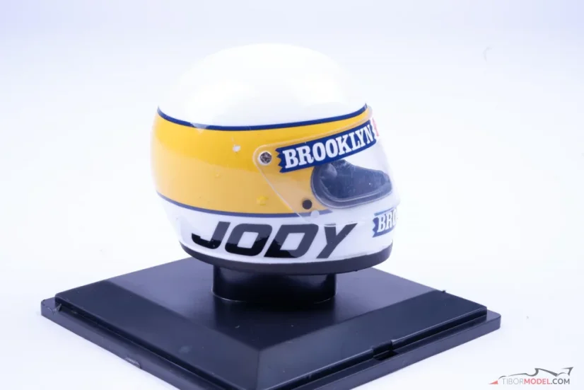 Jody Scheckter 1979 Ferrari helmet, World Champion, 1:5 Spark
