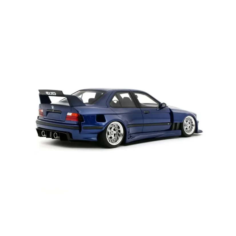 BMW E36 LTO Khyzyl Saleem  (2023) modré, 1:18 Ottomobile