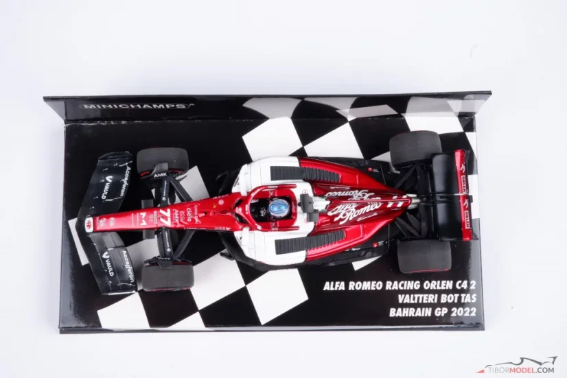 Alfa Romeo C42 - Valtteri Bottas (2022), Bahrajn, 1:43 Minichamps