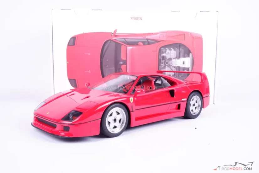 Ferrari F40 (1987) piros, 1:12 Norev