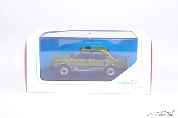 Skoda 120L (1984), dark green, 1:43 Abrex