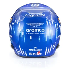 Lance Stroll 2025 Ausztrál Nagydíj mini sisak, Aston Martin, 1:2 Stilo