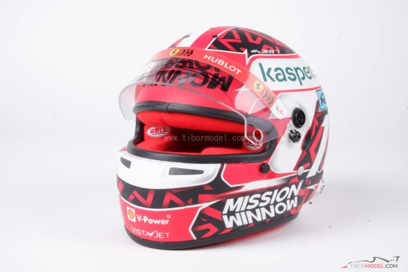 Charles Leclerc 2020, Ferrari prilba, 1:2 Bell
