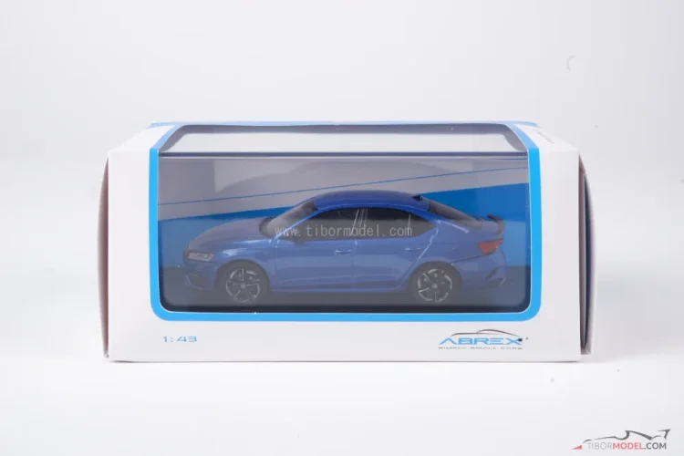 Skoda Octavia IV RS race blue, 1:43 Abrex