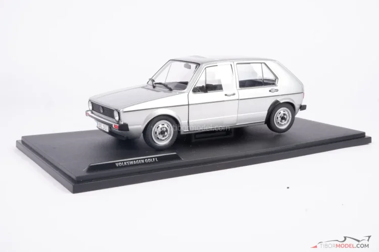 Volkswagen Golf L (1983) šedý, 1:18 Solido
