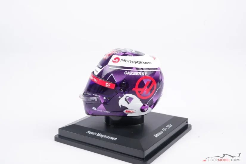 Kevin Magnussen 2024, Monaco GP, Haas helmet, 1:5 Spark