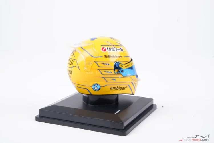 Lewis Hamilton 2025 VC Miami mini prilba, Ferrari, 1:5 Looksmart