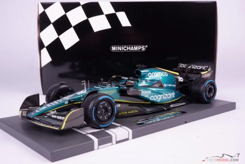 Aston Martin AMR22 - Lance Stroll (2022), VC Monaka, 1:18 Minichamps