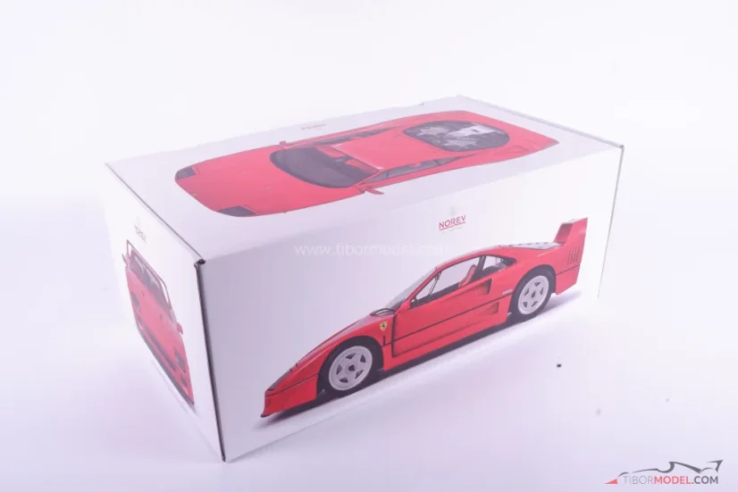 Ferrari F40 (1987) piros, 1:12 Norev