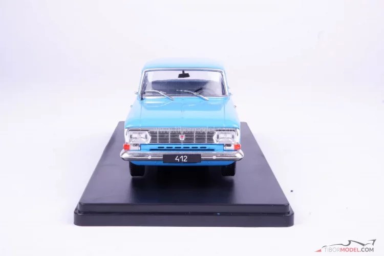 Moskvitch 412 blue (1970), 1:24 Whitebox