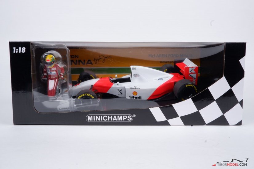 McLaren MP4/8 - Ayrton Senna (1993), VC Austrálie, 1:18 Minichamps