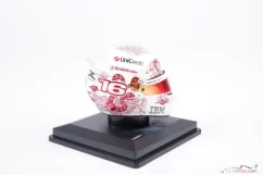 Charles Leclerc 2025 VC Číny mini přilba, Ferrari, 1:5 Looksmart