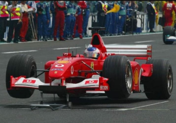 Ferrari F2002 - Rubens Barrichello (2002), VC Francúzska, 1:18 BBR