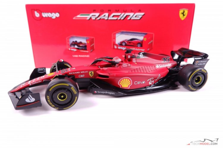Ferrari F1-75 - Charles Leclerc (2022), 1:18 Bburago