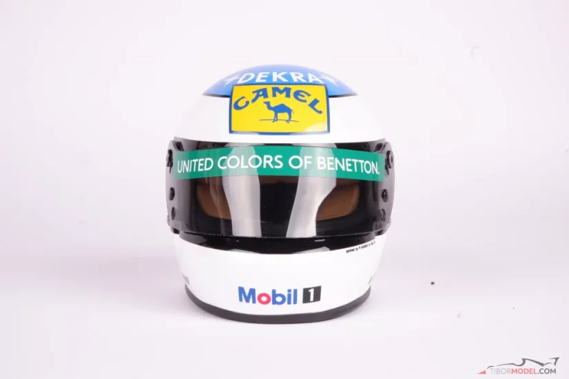 Michael Schumacher Camel Benetton 1992 přilba, VC Belgie, 1:2 Bell