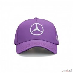 Cap Lewis Hamilton 2022 Mercedes purple