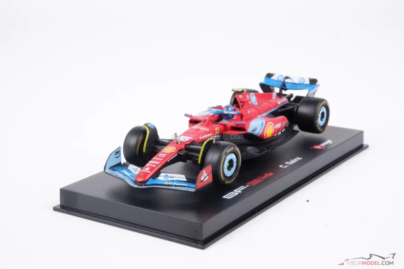 Ferrari SF-24 - Carlos Sainz (2024) Miami, 1:43 BBurago Signature