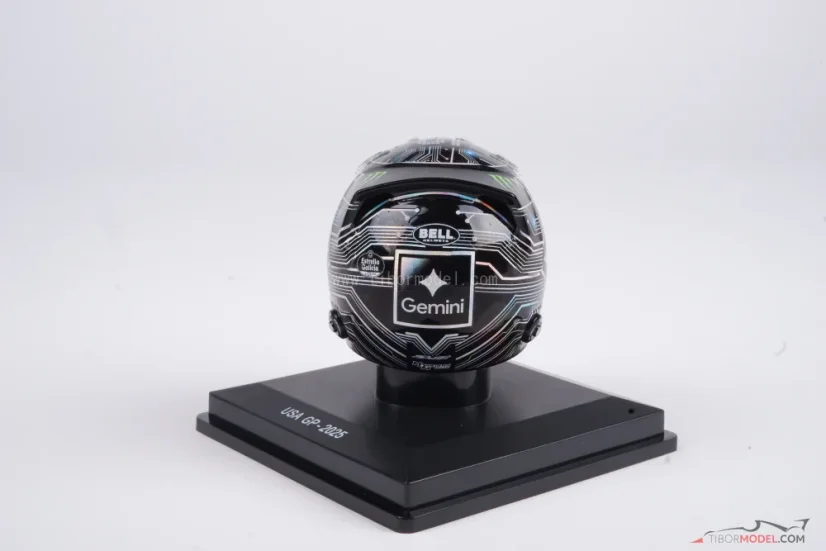 Oscar Piastri 2025 VC USA mini prilba, McLaren F1 Team, 1:5 Spark