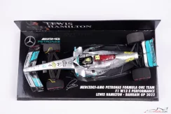 Mercedes W13 - Lewis Hamilton (2022), Bahrain GP, 1:43 Minichamps