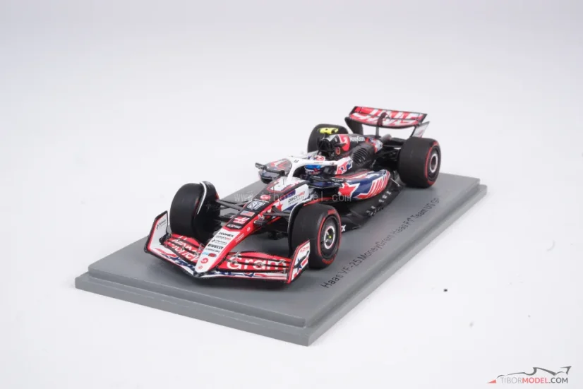 Haas VF-25 - Oliver Bearman (2025), US GP, 1:43 Spark