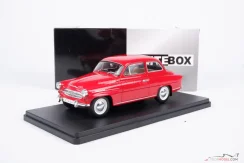 Skoda Octavia Super (1959) piros, 1:24 Whitebox