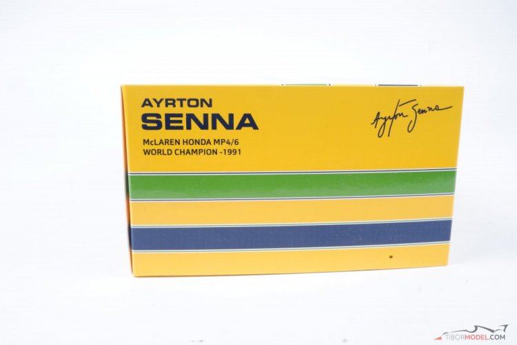 McLaren MP4/6 - Ayrton Senna (1991), Majster sveta, 1:18 Minichamps