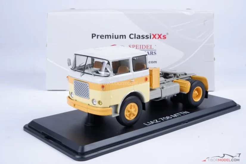 Liaz 706 MTTN ťahač, žltý, 1:43 Premium ClassiXXs
