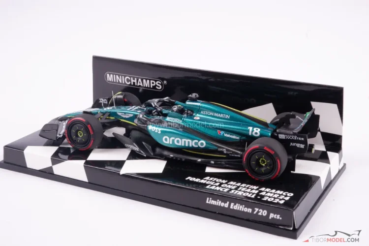 Aston Martin AMR24 - Lance Stroll (2024), 1:43 Minichamps