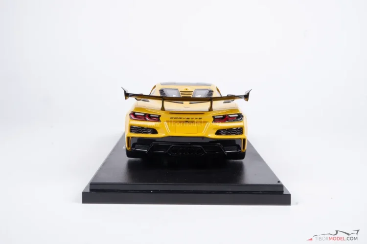 Chevrolet Corvette C8 ZR1 (2025) žltý, 1:18 GT Spirit