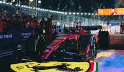 Ferrari SF-23 - Carlos Sainz (2023), Winner Singapore GP, 1:18 BBR