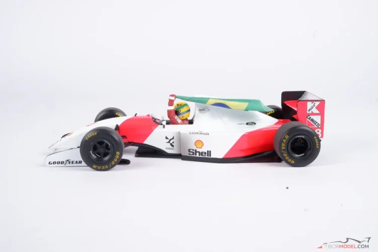 Model car McLaren MP4/8 Senna, 1993 Australia | Tibormodel.com