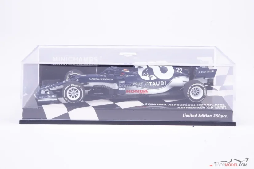 AlphaTauri AT02 - Yuki Tsunoda (2021), 1:43 Minichamps