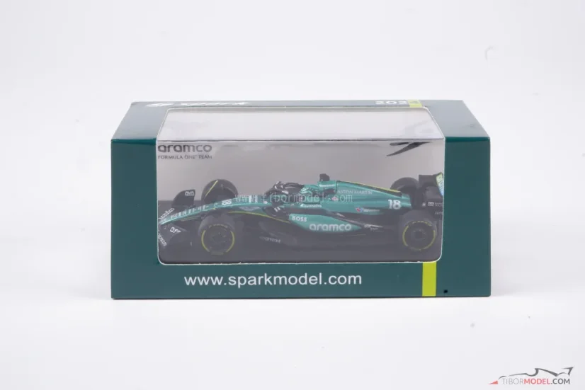 Aston Martin AMR24 - Lance Stroll (2024), 1:64 Spark
