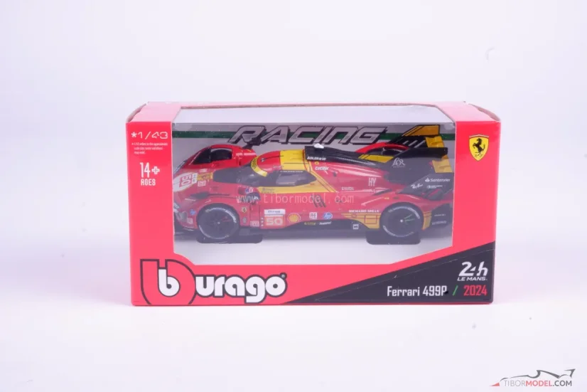 Ferrari 499P - #50, Víťaz 24H Le Mans 2024, 1:43 Bburago