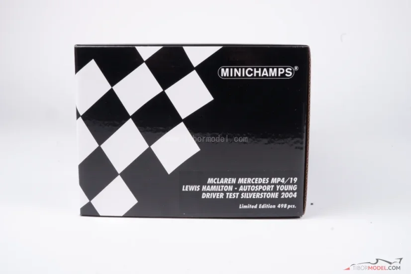 McLaren MP4/19 - Lewis Hamilton (2004), 1:18 Minichamps