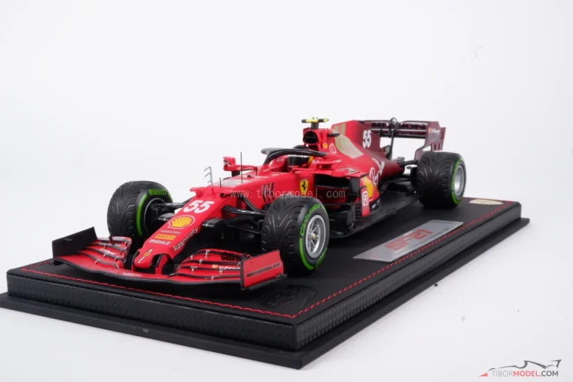 Ferrari SF21 - C. Sainz (2021), VC Emilia Romagna, 1:18 BBR