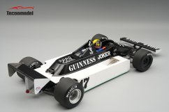 March 811 - Derek Daly (1981), US GP, with driver figurine 1:18 Tecnomodel