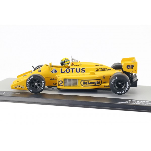 Lotus 99T - A. Senna (1987), Monaco GP, 1:43 Altaya