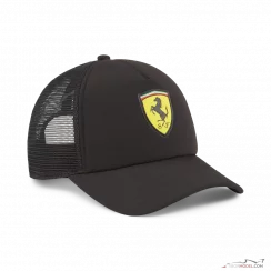 Šiltovka Scuderia Ferrari 2024 čierna, štýl trucker