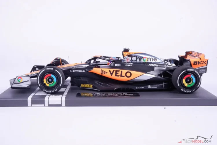 McLaren MCL60 - Oscar Piastri (2023), VC Veľkej Británie, 1:18 Minichamps McLaren MCL60 - Oscar Piastri (2023), VC Veľkej Británie, 1:18 Minichamps