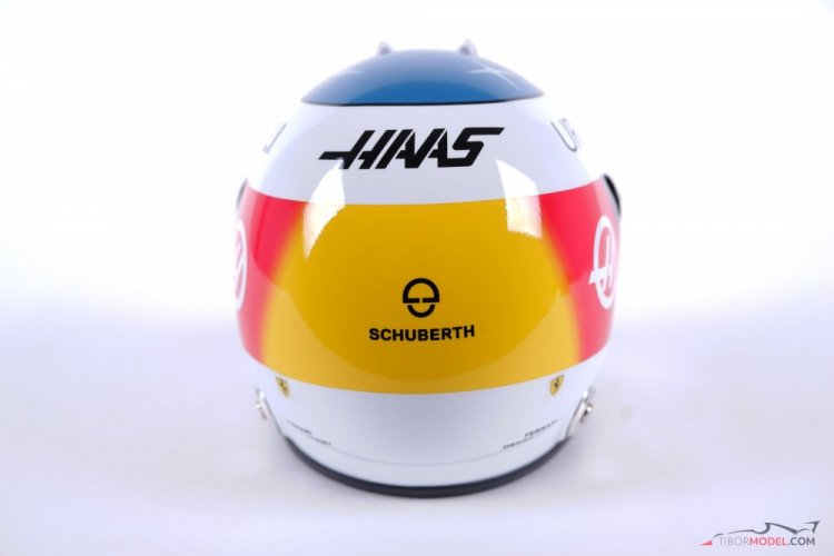Mick Schumacher 2021 Spa Haas prilba, 1:2 Schuberth