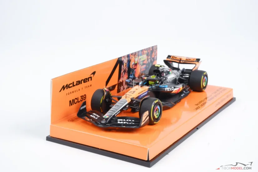 McLaren MCL39 - Lando Norris (2025), Győztes Brit Nagydíj, 1:43 Minichamps