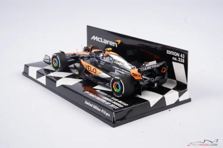 McLaren MCL60 - Lando Norris (2023), VC Veľkej Británie, 1:43 Minichamps McLaren MCL60 - Lando Norris (2023), VC Veľkej Británie, 1:43 Minichamps