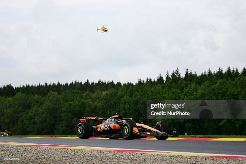 McLaren MCL39- Oscar Piastri (2025), Vítěz VC Belgie, 1:18 Spark