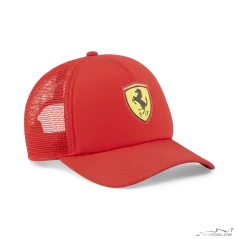 Šiltovka Scuderia Ferrari 2024 červená, štýl trucker Šiltovka Scuderia Ferrari 2024 červená, štýl trucker