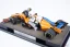 Diorama McLaren MCL33 - Fernando Alonso nehoda 2018 Belgie, 1:18