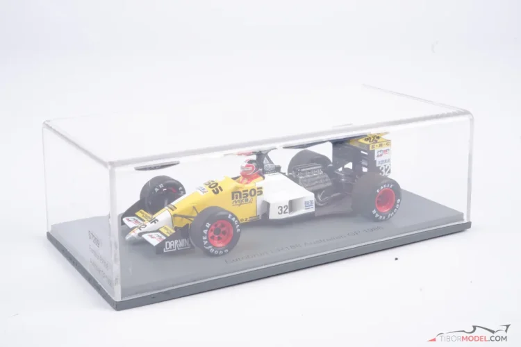 Eurobrun ER188 - Oscar Larrauri (1988), Ausztrál Nagydíj, 1:43 Spark Eurobrun ER188 - Oscar Larrauri (1988), Ausztrál Nagydíj, 1:43 Spark